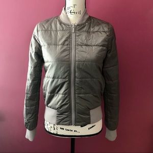 Lululemon Non Stop Bomber - Reversible - Dark Chrome